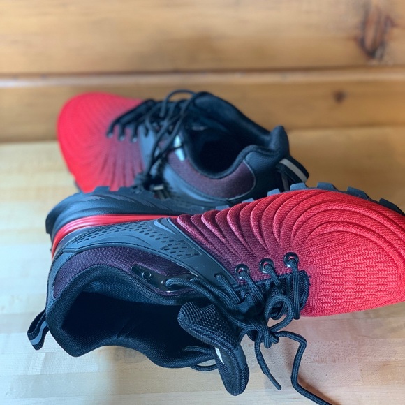 Mens size 7.5W red and‎ black trail shoe by Kricely. Great red to black colorway - Picture 7 of 10